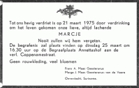 Overlijdensbericht M. (Marc) MG (1975)